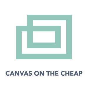 Canvas on the cheap